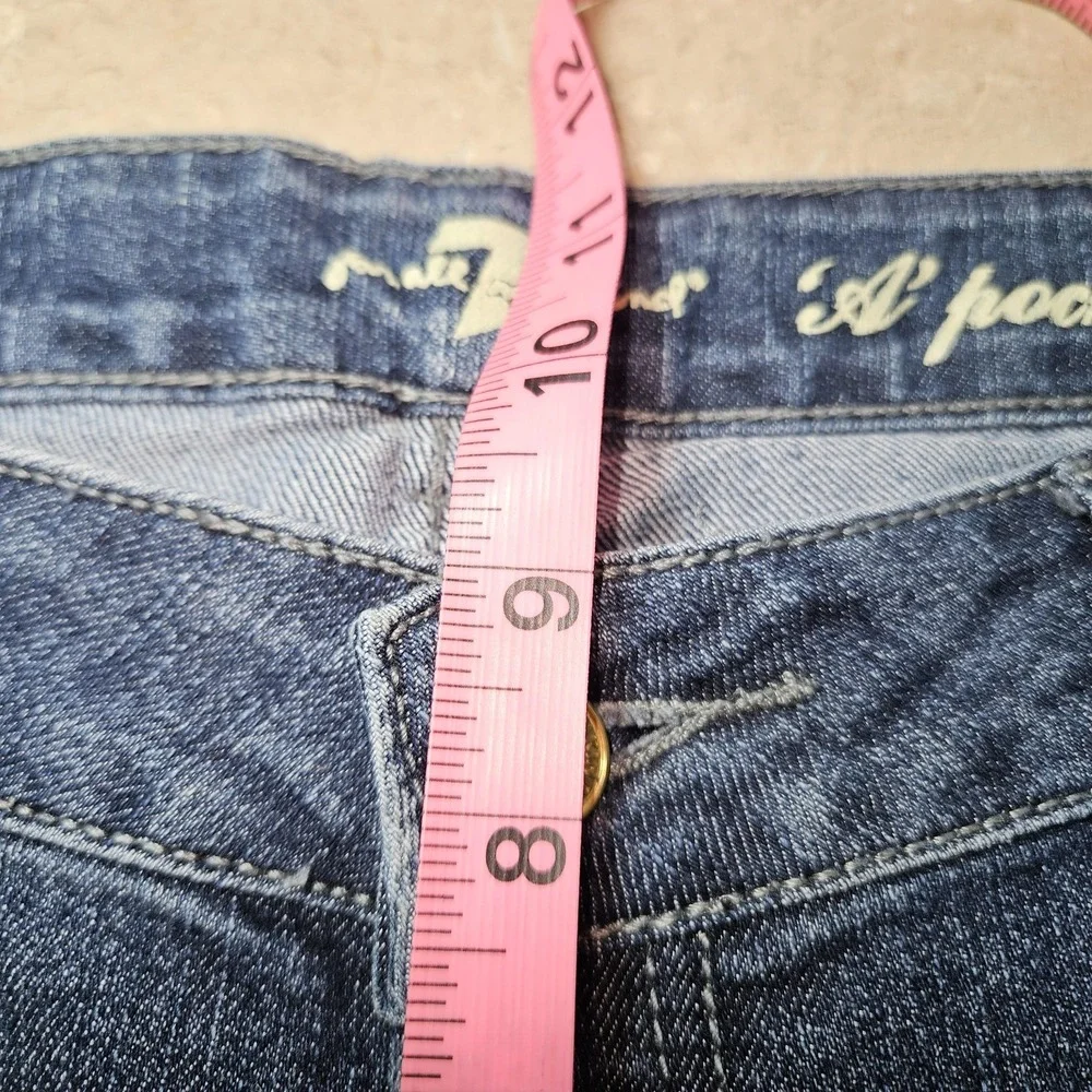 7 For All Mankind Jeans‎ Women 31 Blue A Pocket Bootcut Stretch USA Normcore